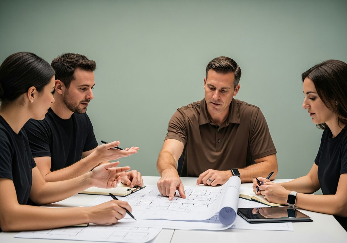 Consulenti finanziari che analizzano dati e grafici