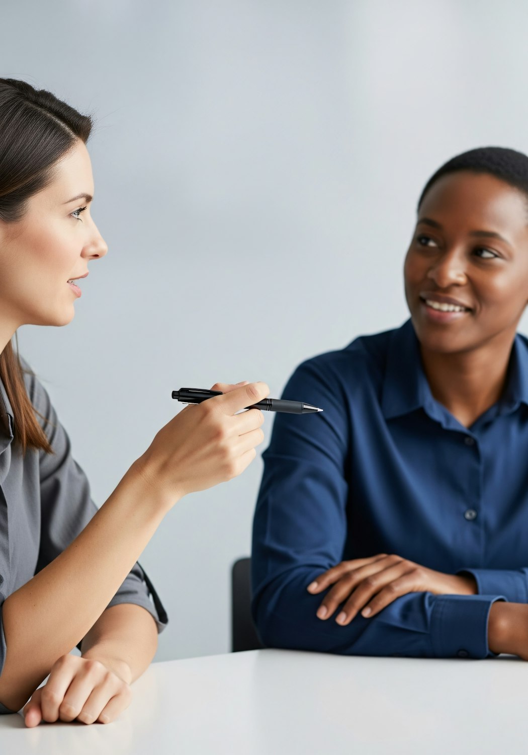 Analisi di documenti aziendali durante una riunione